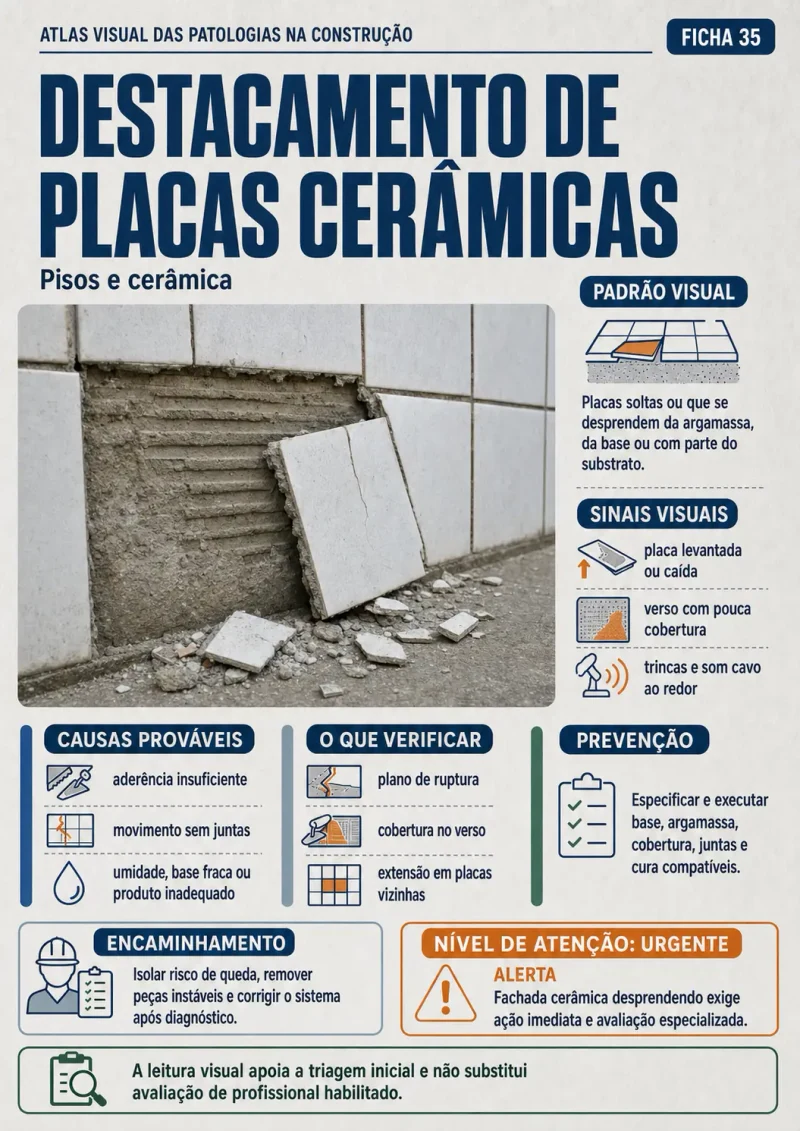 Prévia 8 do Manual da Obra: destacamento de placas ceramicas
