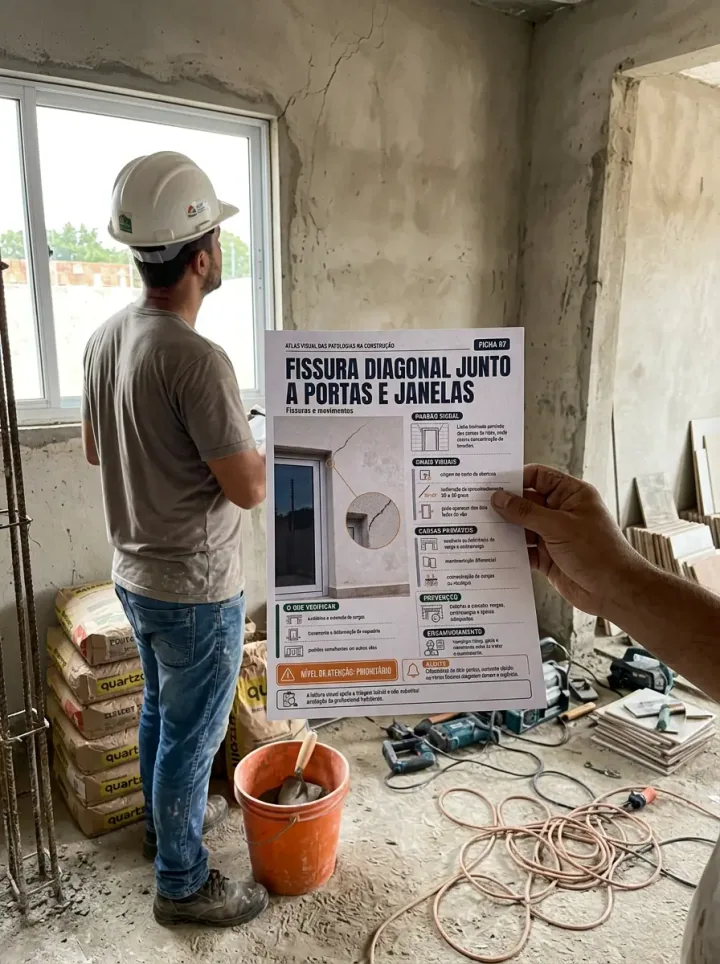 Manual da Obra sendo utilizado 3