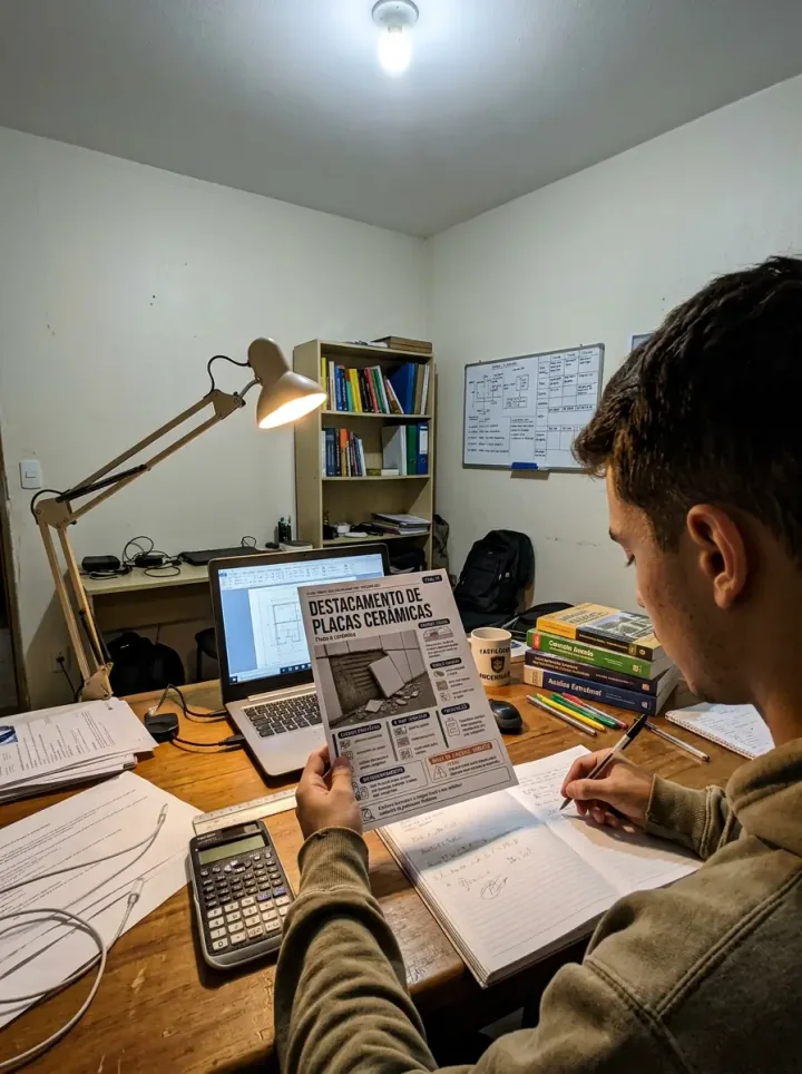 Manual da Obra sendo utilizado 8
